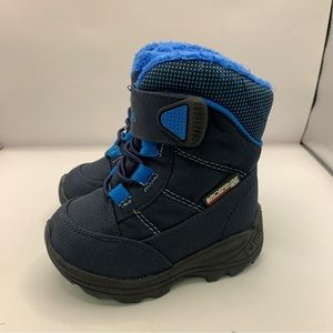 Kamik kid stance 2 winter boots baby toddler size 5 boys blue
